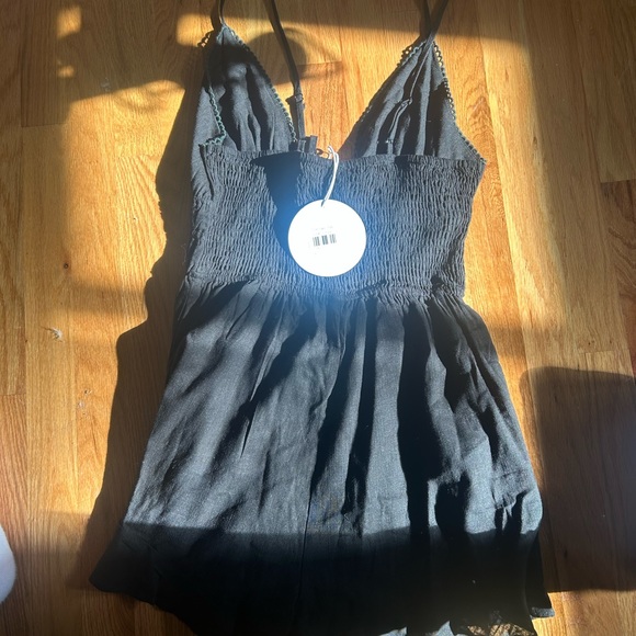 Princess Polly - Black Colleen Romper - Picture 5 of 5